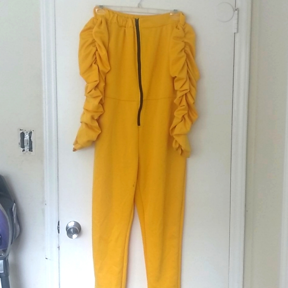 Off the shoulder jumpsuit